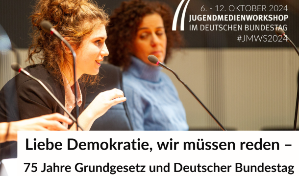 Die Jugendlichen erwartet vom 6. bis 12. Oktober ein spannendes und abwechslungsreiches Workshop-Programm zum medialen und politisch-parlamentarischen Alltag in der Bundeshauptstadt, sagt Bundestagsabgeordneter Jürgen Coße (SPD).